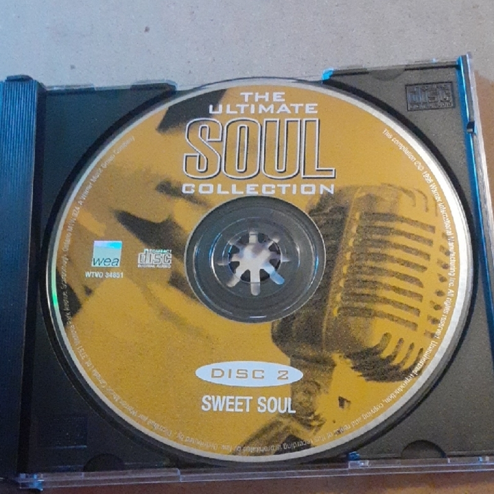 The Ultimate Soul Collection 2 CD Set 1996
